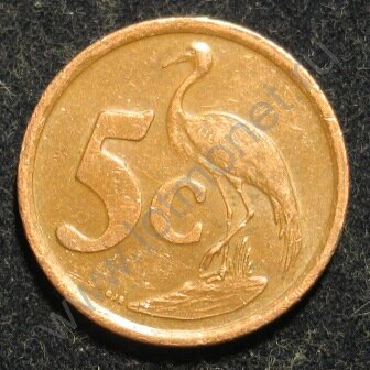 5 центов 2003 ЮАР (116-376)